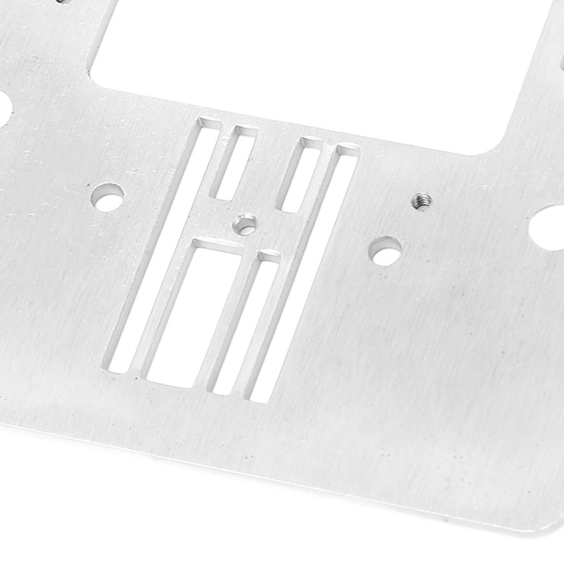 Sewing Machine Needle Plate Q235 Steel 7.8x7.7cm Straight Stitch Needle