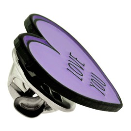 PinMart Love You Candy Heart Valentine's Day Enamel Lapel Pin