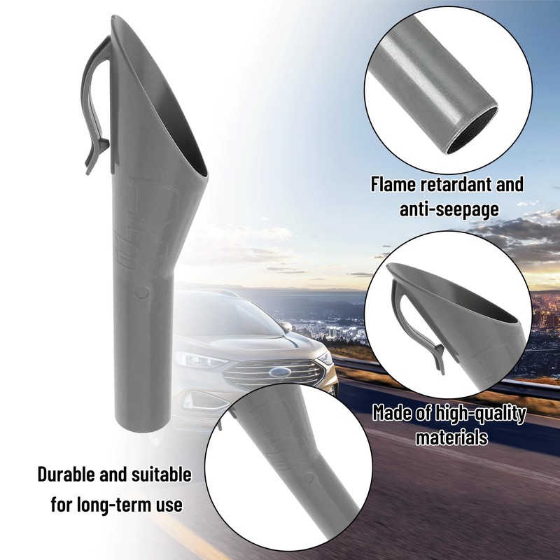 1PCS Plastic Emergency Petrol Funnel - Portable Capless Diesel Funnel