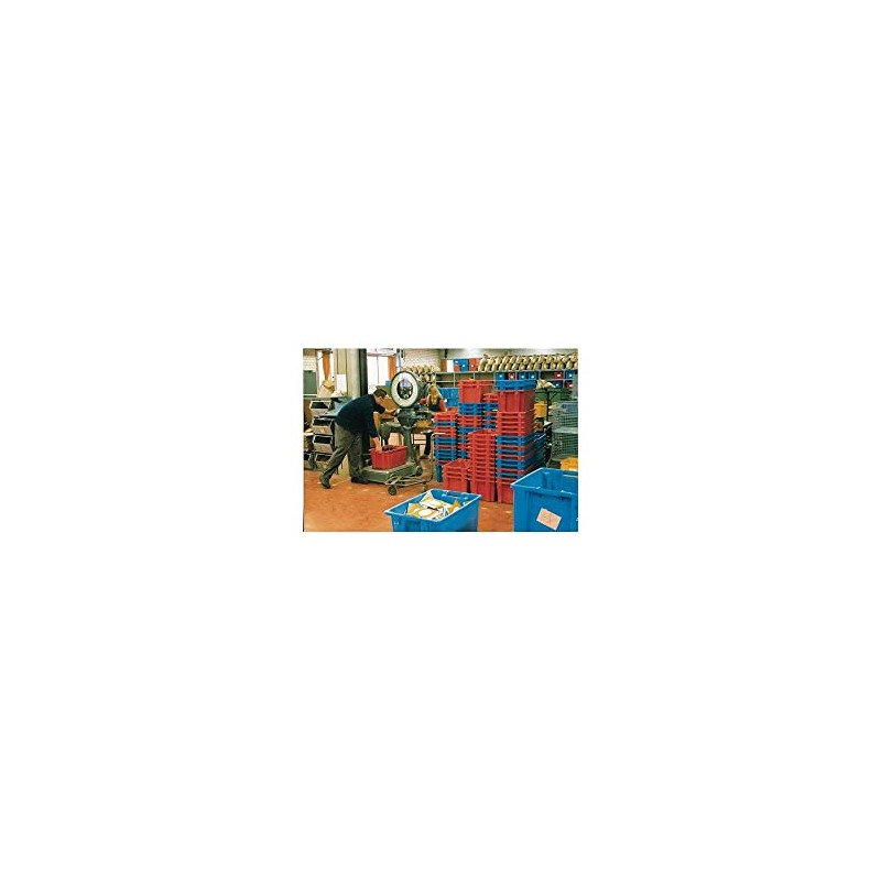 Drehstapelbehälter 6l PP rot 0,4kg L.300xB.200xH.150mm