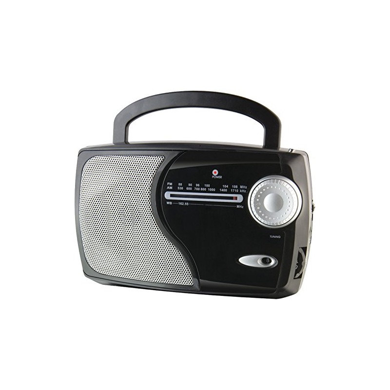Weatherx WR282B Weather and Alert Radio (Black)