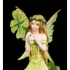 Figuren Shop GmbH Elf Figurine Tanja with Four Leaf Clover