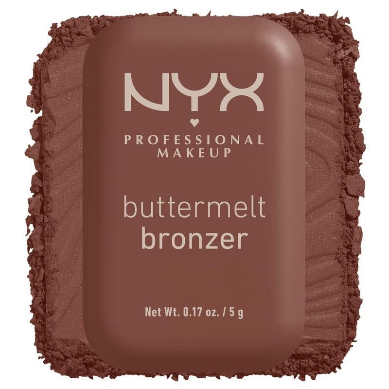 Buttermelt Bronzer, Natural Finish Pressed Powder Bronzer, NYX Professional Makeup:_Butta