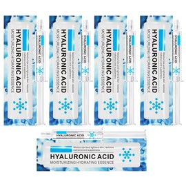 Paquete 5 Serum Esencia Ácido Hialurónico Cuidado Facial Reparadora Piel Hidratante y Suave Liquido Facial