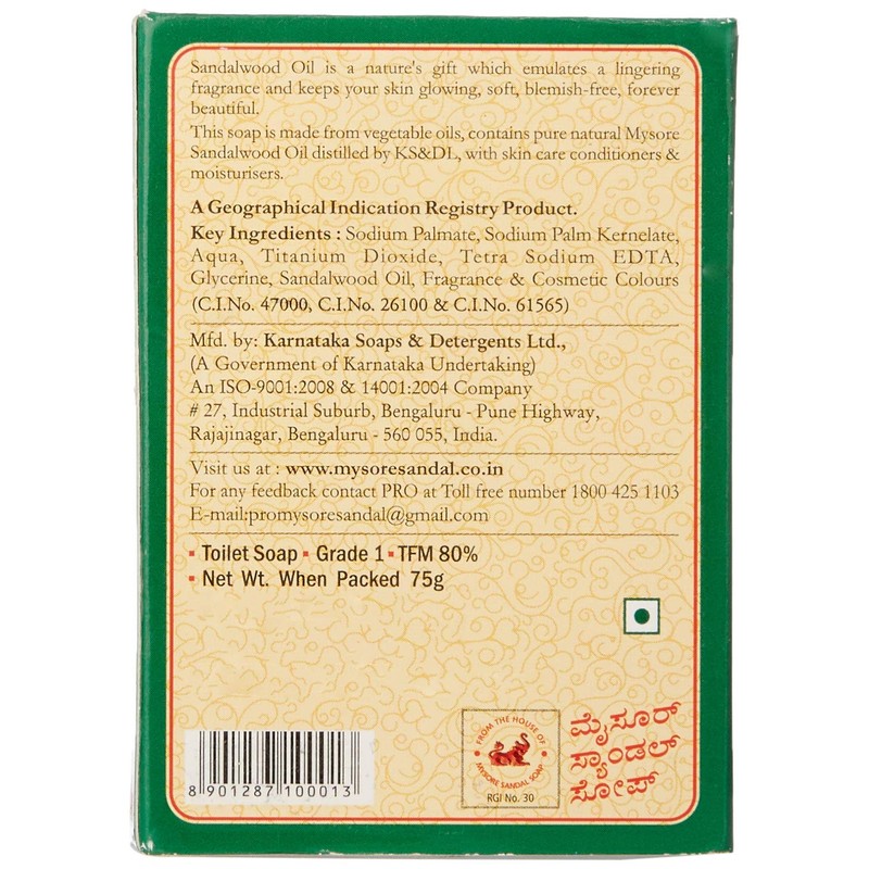 Mysore Sandal Soap 150g