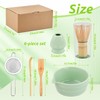 Aohyue Matcha Set, 6 in 1 Matcha Stirrer Set, Matcha