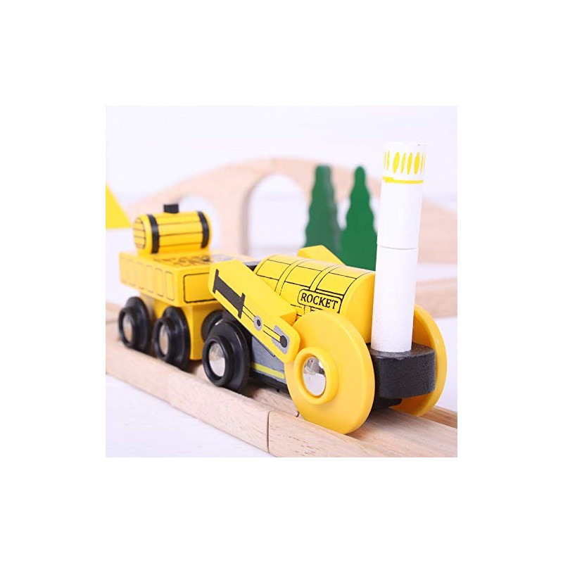 Bigjigs Rail Heritage Collection Rocket Engine