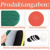 YSJCHEBS 15-Piece Cleaning Brush Pads, Multifunctional Cleaning Brush, Electric Cleaning