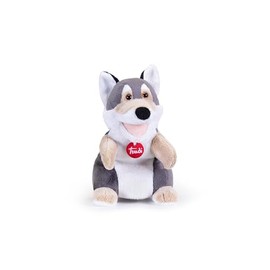 Wolfspuppe Trudi | Plüschpuppen für Theateraufführung, Geburtstagsgeschenk | 16x25x16cm Grosse S | Puppets | Modell 29230