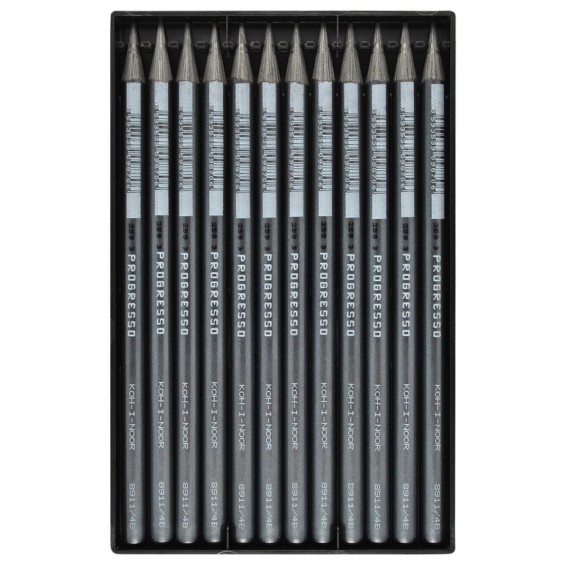KOH-I-NOOR Progresso 6B Woodless Graphite Pencil (Box of 12)