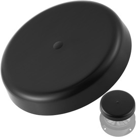 Ceoighe 1 Pack RV Mushroom Vent Cap Compatible with Keystone Camper Trailer, RV Mushroom Roof Vent, Motorhome Water Guard for Vehicle Plumbing Ventilator Cap (Fan Base Not Included) (Black)