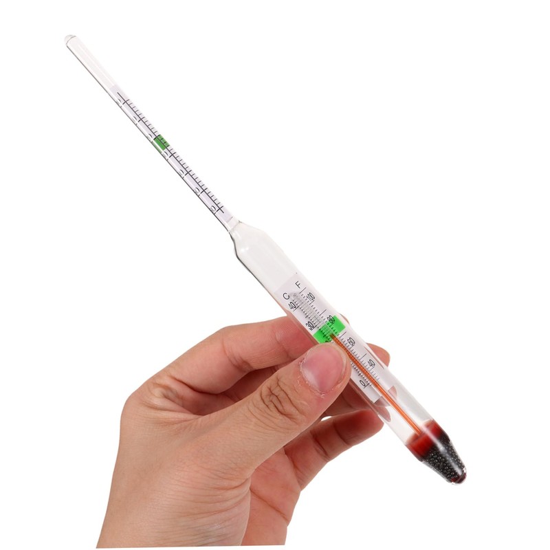 BESPORTBLE 1set High Precision Hydrometer for Aquariums Accurate Glass Salimeter