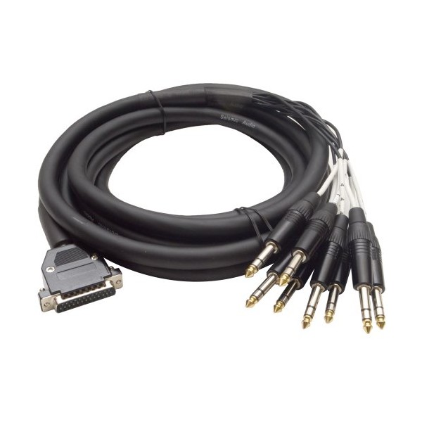 Seismic Audio - SA-DB8T15 - DB25 to 8 Channel 1/4"
