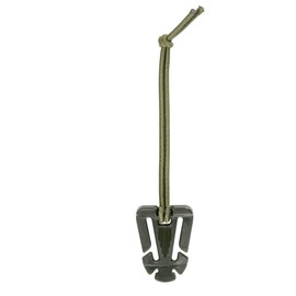 Pack of 10 Tactical Gear Clip Molle Web Dominators for Outdoor Hydration Tube Backpack Straps Management with Zippered Pouch by BOOSTEADY