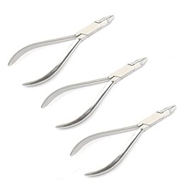 3 Pieces Dental Young Pliers Orthodontics Braces Wire Bending Stainless Steel Instruments by G.S ONLINE STORE