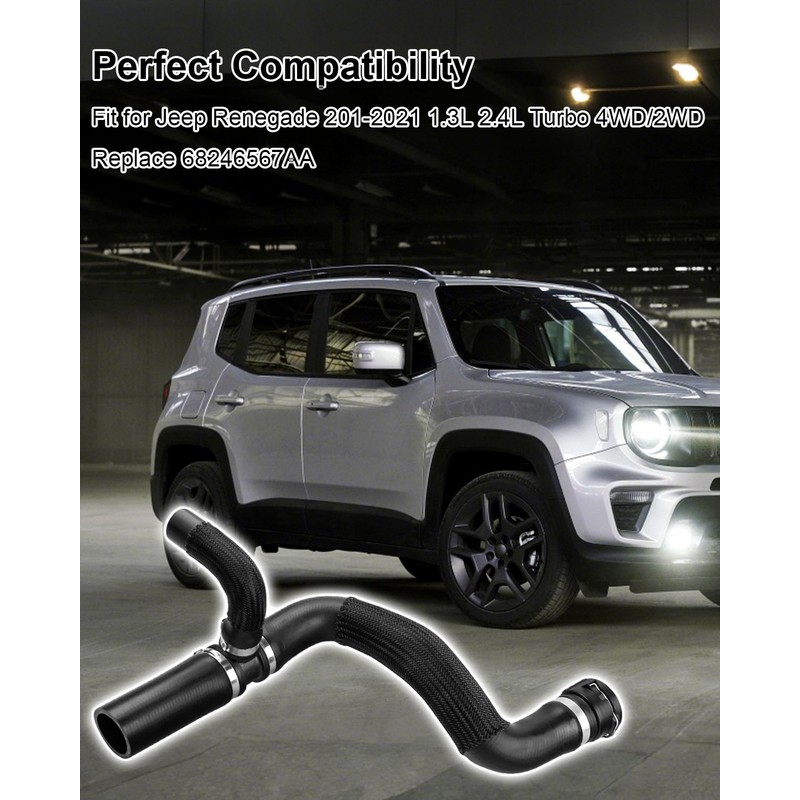 Engine Radiator Coolant Hose Replace 68246567AA Fit for Jeep Renegade