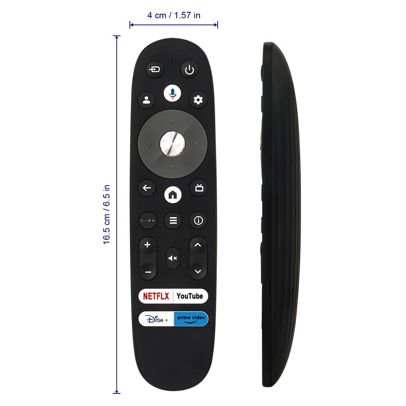 VINABTY Remote Control Replacement for Blaupunkt TV BP650USG9800 BP550USG9800 Remote