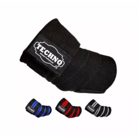 Techno Vendas Para Codos Elásticas Gym Pesas Crossfit Par Classic