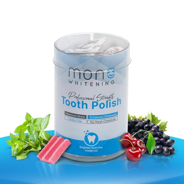 20X Cups of Tooth Polish and Stain Remover (Bubble Gum,