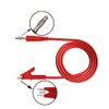 Multimeter Test Leads, 2PCS Alligator Clips Test Leads, Crocodile Clips
