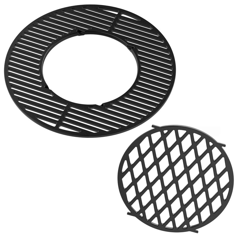 onlyfire Cast Iron Grill Grate Replacement Gourmet BBQ System for