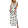 SAMPEEL Womens Dresses Casual Summer 2025 Long Maxi Spring Dress