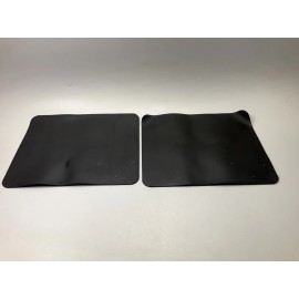 PLASTICOLOR (2) Plasticolor 001247 Rear Rubber Utility Floor Mats 14"x17" For Chevy Truck