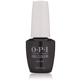 OPI GelColor, Black Onyx, 0.5 Fl. Oz. gel nail polish