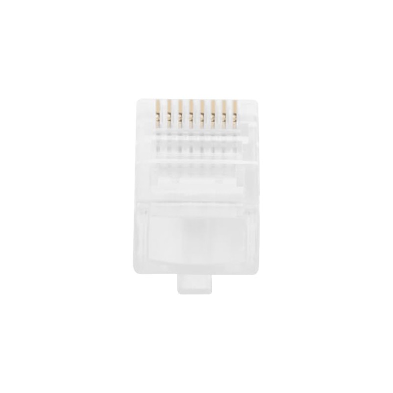Linkedpro Bote con 100 Piezas de Plug Modular RJ45 Cat5e