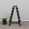 Dumbbell Rack Stand Only,A-Frame Dumbbell Weight Rack for Home Gym,Space