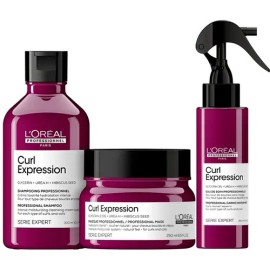 Loreal Kit Curl Expression Sh Hidra Mscara  Leave-in Trio                                                                                             