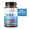 10-In-1 Immune Support Supplement: Immune Boosters for Adults & Kids
