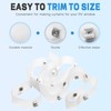 2 Pack RV Clear Glide Tape Set - 1/2 Inch