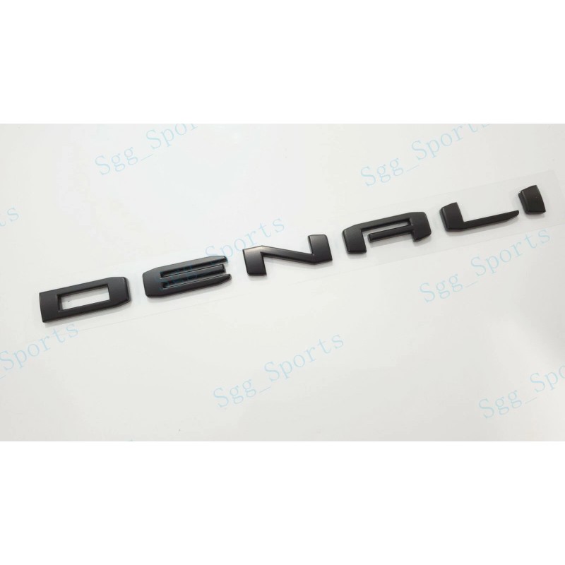 GMC 1pc GMC 2021-2023 Yukon Yukon XL Matte Black Rear