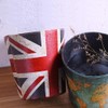Dreamseden Vintage Leather Trash Can - Retro Waste Toillet Paper