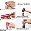 BUCKLOS Bike Fork Star Nut Setting Install Tool with Free