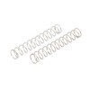 sourcingmap Compression Spring,304 Stainless Steel,8mm OD,0.5mm Wire Size,50mm Free Length,Silver