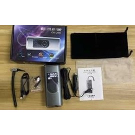 Start Pro Tire Inflator Portable Air Compressor, 150PSI Cordless Air Pump, 120W Power, LED Display, Fast Inflation for Car, Motorcycle, Bike, and Sports Equipment