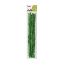 Essentials By Leisure Arts Chenille Stems 12in Canadian Pine 12pc - Bendable Craft Stems for Holiday Decor, DIY Ornaments, Dolls, Animals, and Seasonal Crafts