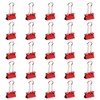 JAM Paper® - pequeño Color Clips carpeta de 19 mm