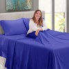Nestl Bed Linen Set, Royal Blue, Deep Pocket King Size