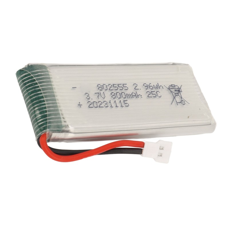3.7V 800mAh LiPo Battery 25C Rate RC Model Airplane Lithium