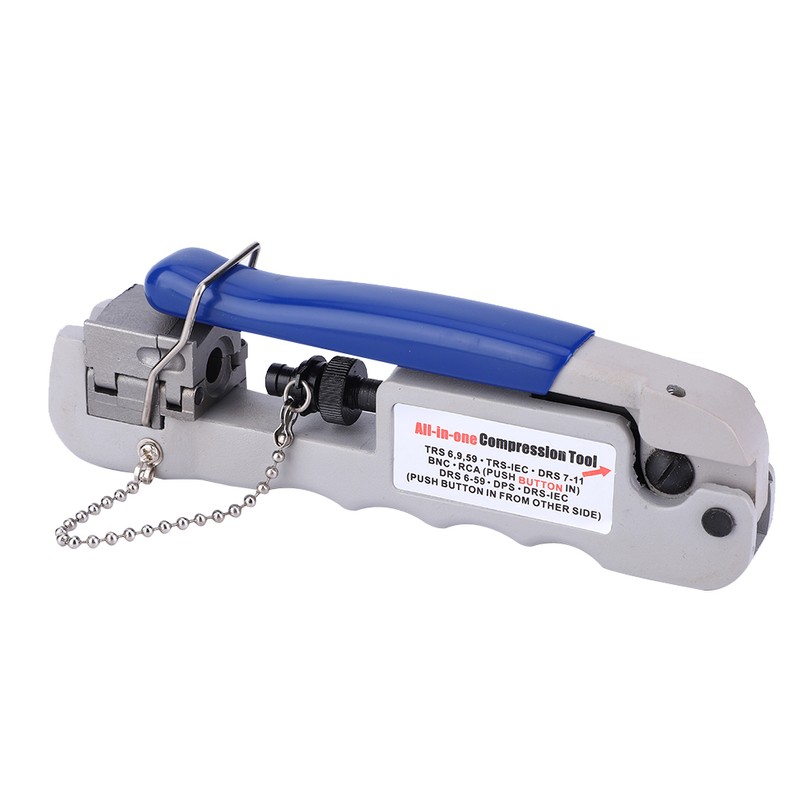 Crimping Pliers Steel Multifunctional Terminals All In One Compression Tool