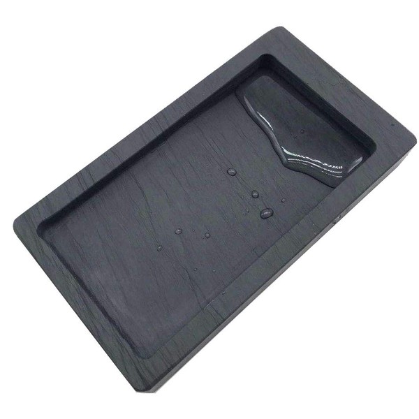 Easyou Chinese Natural Stone She Ink Stone for Chinese Calligraphy