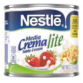 Media Crema Table Cream NESTLE Media Crema Light, 7.6 FZ - PACK OF 4