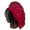 ELEBOX Premium Collection Super Jumbo Shower Cap Red