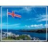 PHENO FLAGS Iceland Flag - Iceland Flag 90 x 150