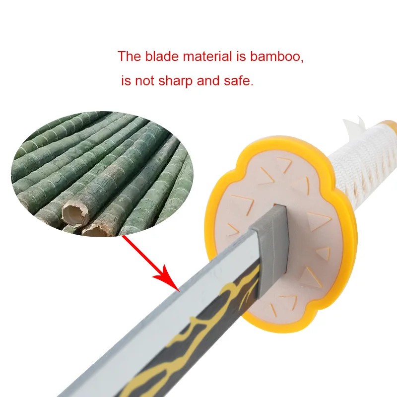 US Stock Anime Swords Katana Not Sharp Toy Cosplay SwordColor: