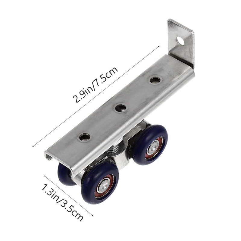 Operitacx 5sets Sliding Door Wheels Rollers Kit Door Roller Replacement