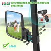 10L0L Golf Cart Mirror No Drilling Side Mirrors Universal for
